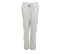 Women's Vero Moda Jesmilo Linen Blend Trousers in Cream