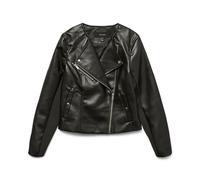 Women's Vero Moda Riley Faux Leather Jacket in Black