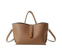 Women's Versatile Crossbody Bag, Fashionable Top-Handle Bag for Daily Life, Work, Dates, Multiple Colors Retro 2025 Summer Shoulder Large Capacity Hand Tote Lunch Women (Brown, One Size)