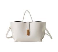 Women's Versatile Crossbody Bag, Fashionable Top-Handle Bag for Daily Life, Work, Dates, Multiple Colors Retro 2025 Summer Shoulder Large Capacity Hand Tote Lunch Women (White, One Size)