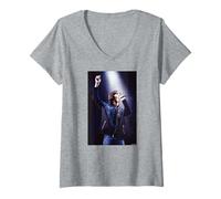 Womens Verve Richard Ashcroft Bittersweet Symphony Andy Willsher V-Neck T-Shirt