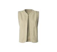 Pepe Jeans Saura Waistcoat Beige M Woman