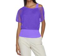 Women's Vest Tops with Mesh Fishnet Tops 80S Neon Accessories Retro Vintage Disco Fancy Dress Crop Party Going Out Y2K Summer Hippie Costume for Carnival Party