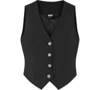 Urban Classics Ladies' Classic Waistcoat Vest black XS