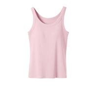 Women's Vest with Built in Bra UK Clearance,Ladies 2 in 1 Padded Wirefree Support Camisole Bras,Gym Running Fitness Yoga Sports Vests,Summer Bottom Underwear Pajama Tank Tops S-XXL Today's Deals