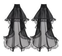 Women's Victorian Long Tulle Gloves Detachable Chiffons Sleeves For Wedding Party Renaissances Costume Accessories Women's Victorian Long Tulle Gloves