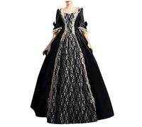 Womens Victorian Rococo Dress Baroque Marie Antoinette Ball Gown Maxi Dresses 18th Century Medieval Queen Victoria Renaissance Historical Period Dress Inspiration Maiden Costumes