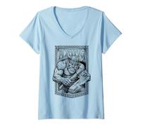 Women's Viking Axe Berserker Funny Axing for A Friend Warrior V-Neck T-Shirt