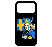 Womens Viking Swedish Girl Sweden Pride Patriotic Mom Kids Case for iPhone 17 Pro Max