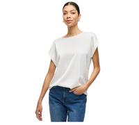 Women's Vila Viellette White Satin Loose Blouse XS