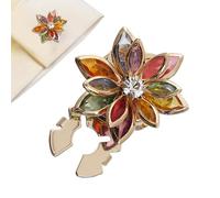 Women's Vintage Style Cufflinks, Elegant Flower Shape with Adjustable Clasp, Clothing Accessories for Women - For Business, Wedding, Dating, Outing, Party, Travel, Girlfriend, Wife, F, Siehe