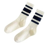 Women's vintage winter socks, striped Christmas socks for couples: an elegant and comfortable design every day, a perfect idea, lightweight, breathable fabric, optimal comfort