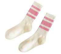 Women's vintage winter socks, striped Christmas socks for couples: an elegant and comfortable design every day, a perfect idea, lightweight, breathable fabric, optimal comfort