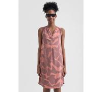 Women's Viscose Dress QS Regular Fit Orange 34