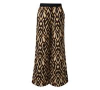 Womens Viscose Palazzo Trousers COMMA Beige 32 Long
