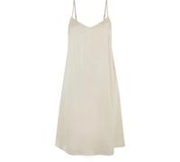 Urban Classics Ladies Viscose Satin Slip Dress Whitesand size XS | Midi Dresses Outlet | Women | White XS