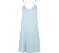 Women's viscose satin babydoll dress Urban Classics Bleu XL