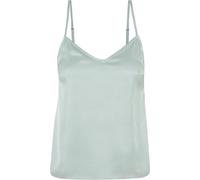 Women's viscose satin tank top Urban Classics Bleu S