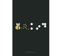 Womens Visual Braille Be Kind 'Bee' Kind Teacher School Women Notebook: The Beekeepers Journal & Beehive Log Book (110 Pages Bee Notebook & Bee Journal)