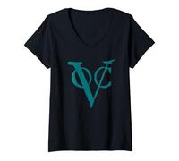 Women's VOC Classic Logo Dutch East India Company V-Neck T-Shirt