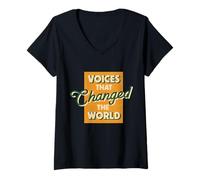 Women's Voices That Changed The World V-Neck T-Shirt