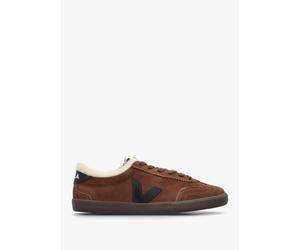 Women's Volley Fured Walnut Black Eagle Trainers - Brown Suede / 39