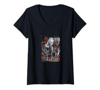Women's Voltaire French Philosopher Enlightenment V-Neck T-Shirt
