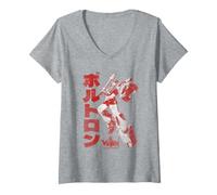 Women's Voltron Japanese Defender V-Neck T-Shirt