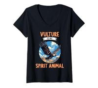 Womens Vulture is my spirit animal. Vultures Vulture V-Neck T-Shirt