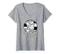 Womens Wacky Races Penelope Pitstop V-Neck T-Shirt