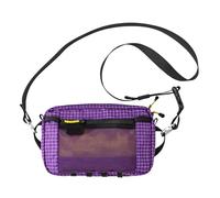 Women's Waist Pack Chest Bag Simple Phone Storage Bag Man Sport Waist Pack Belt Bag Cycling Accessories Chest Phone Storage Belt for Men Women, Purple colour., A