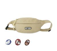 Women's Waist Pack with Adjustable Strap Girls Neck Pouch Letters Penner Japanese Styles Crossbody Body Beautiful Waist Bag