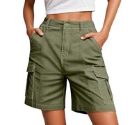Women's Walking Hiking Shorts, Ladies Summer Cargo Shorts Lightweight Quick Dry Outdoor Casual Stretch Shorts Trousers with Pockets