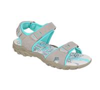 Womens Walking Sandals PDQ Open Toe Triple Strap Sports Hiking Halterback Ladies