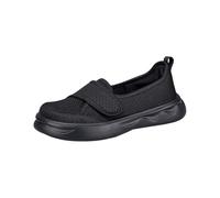 Women's Walking Shoes, Extra Wide, Slip-On, Diabetic Shoes, Hands-Free, Adjustable Strap, Orthopaedic, Barefoot Shoes, Breathable, Casual Shoes, Comfortable, Plantar Fasciitis, Running Shoes, black, 6