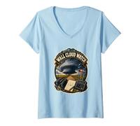 Women's WALL Cloud Watch Storm Spotter Field V-Neck T-Shirt