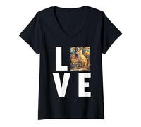 Womens Wallabies Wallaby V-Neck T-Shirt