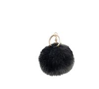Womens Wallet 50 Pcs Fluffy Keyrings Soft Plush Charm Keyring Colorful Faux Fluffy Keychain For Women And Girls Keyring Multicolor Large Key Ring Bracelet (Gold, One Size)