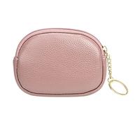 Women's Wallet for Vaccination Certificate Key Bag Envelope Handbag Change Purse Men's Large with Zip (Pink, One Size)