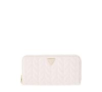 GUESS Purse Stacey SLG Zip Around Wallet Cream White Creme-White