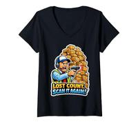 Women's Warehouse Worker Scan It Again V-Neck T-Shirt