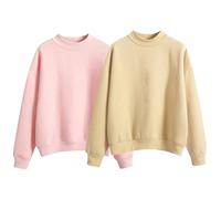 Women's Warm Baseball Jacket Set - High Neck Fleece-Lined Hoodie & Bottom, Thickened Autumn Winter Co-Ord Outfit Long Sleeve Tops Yellow