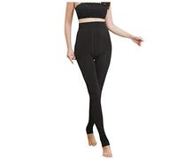 Women's Warm Winter Tight Thick Velvet Wool Trousers Leggings Pyjamas Christmas, black, One size
