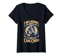 Women's was Normal Cane Corso Owner Dog Trainer Cane Corso V-Neck T-Shirt