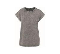 Women's washed T-shirt Build Your Brand Gris M