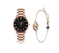 Women's watch Amelia Parker Grand Noir Rose 18x18 mm