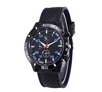 Women's Watch Bands Men's Watch Frosted Leather Strap Suitable for Men's Student Leisure Trend Sports Watch Watches for Senior Citizens (E, One Size)