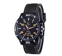 Women's Watch Bands Men's Watch Frosted Leather Strap Suitable for Men's Student Leisure Trend Sports Watch Watches for Senior Citizens (B, One Size)