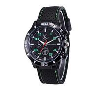 Women's Watch Bands Men's Watch Frosted Leather Strap Suitable for Men's Student Leisure Trend Sports Watch Watches for Senior Citizens (D, One Size)