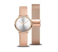 Women's Watch Classic 29 mm 3 ATM Sapphire Glass Slim Design Calf Leather Bracelet 15729-960- female- BERING- Watches- Pink- ONE SIZE- Accessories ONE SIZE